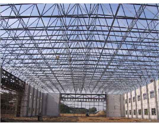 邓州湖南长沙5712飞机库网架工程