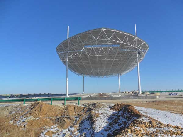 邓州加油站网架工程